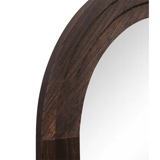 Arched frame mirror